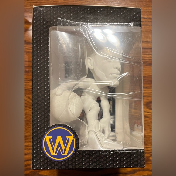NBA smALL-STARS minis Golden State Warriors Steph Curry White Variant 6" figure - Picture 2 of 5